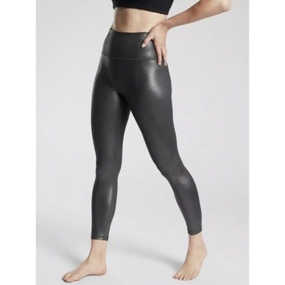 Athleta Pants - Athleta Elation Ultra High Rise Shimmer Tight size xsmall